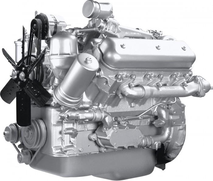 Двигатель ЯМЗ-236НК V6 с турбонаддувом