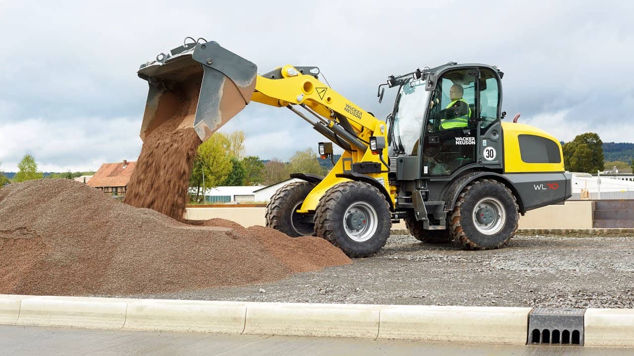 Погрузчики Takeuchi и Wacker Neuson